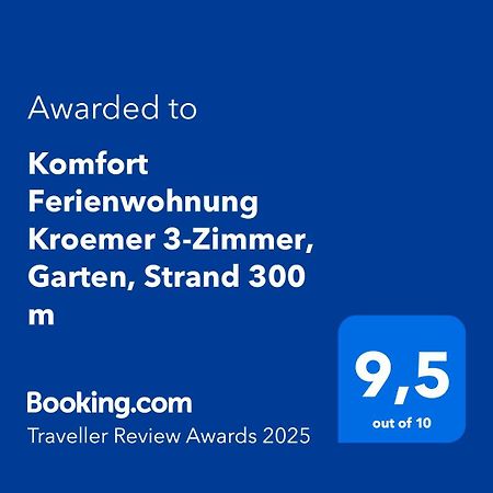 Komfort Ferienwohnung Kroemer Timmendorfer Strand Esterno foto